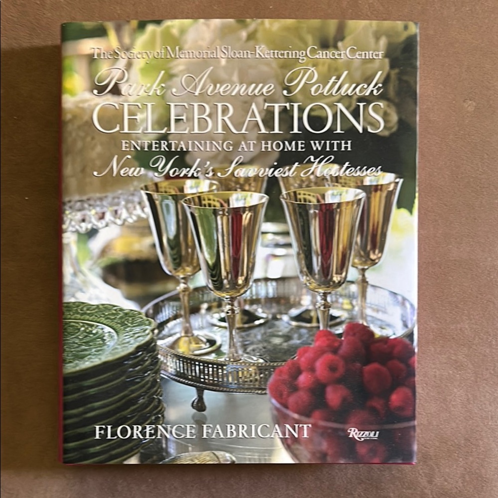 Rizzoli book, “Park Avenue Potluck Celebrations”